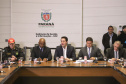 O governador Carlos Massa Ratinho Junior e o secretário de Infraestrutura e Logística, Sandro Alex, divulgaram nesta segunda-feira (21), quais as obras aprovadas pelo Governo do Estado para serem realizadas com os recursos do acordo de leniência firmado entre a concessionária Rodonorte e o Ministério Público Federal (MPF)
