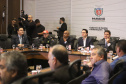 O governador Carlos Massa Ratinho Junior e o secretário de Infraestrutura e Logística, Sandro Alex, divulgaram nesta segunda-feira (21), quais as obras aprovadas pelo Governo do Estado para serem realizadas com os recursos do acordo de leniência firmado entre a concessionária Rodonorte e o Ministério Público Federal (MPF)
