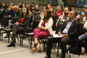 As ações desenvolvidas pela Sanepar para a segurança de suas barragens foram apresentadas nesta segunda-feira (21), durante o I Simpósio Nacional de Segurança de Barragens para Abastecimento e Irrigação, em Curitiba. Promovido pela Sanepar, pelo Comitê Brasileiro de Barragens (CBDB) e pelo Instituto de Engenharia do Paraná (IEP), o evento reuniu especialistas do segmento de abastecimento de água e de irrigação para debater a segurança desses empreendimentos. Foto: Sanepar