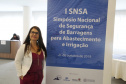 A engenheira da Sanepar Adriana Verchai de Lima Lobo, que representa o Paraná no CBDB, explica que o objetivo do simpósio foi disseminar a cultura de segurança de barragens de abastecimento público e mitigar riscos de ocorrência de incidentes ou de acidentes com estas estruturas