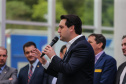 O governador Carlos Massa Ratinho Junior anuncia nesta segunda-feira (21) a liberação de R$ 50 milhões para ações da área da saúde.   Curitiba, 21/10/2019 - Foto: Geraldo Bubniak/AEN