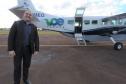 O Voe Paraná é o maior programa de aviação regional da Gol no País. Os trechos são operados em parceria com a empresa TwoFlex. O trajeto entre Campo Mourão e Curitiba deu início a este novo mapa aéreo no Estado, que conta com 67 novos voos semanais entre a capital e cidades do interior. Foto: Prefeitura de Campo Mourão