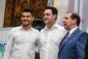 O governador Carlos Massa Ratinho Junior confirma nesta terça-feira (22) recursos para investimentos em infraestrutura escolar. Serão emitidas ordens de serviço para início de obras de reparos e melhorias e autorizadas novas licitações, envolvendo mais de 100 escolas, em todas as regiões do Estado   Curitiba, 22/10/2019 - Foto: Geraldo Bubniak/AEN