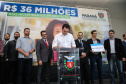 O governador Carlos Massa Ratinho Junior confirma nesta terça-feira (22) recursos para investimentos em infraestrutura escolar. Serão emitidas ordens de serviço para início de obras de reparos e melhorias e autorizadas novas licitações, envolvendo mais de 100 escolas, em todas as regiões do Estado   Curitiba, 22/10/2019 - Foto: Geraldo Bubniak/AEN