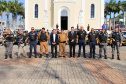 São José dos Pinhais, 22 de outubro de 2019. Operação Frente Brasil. Foto: Representantes dos Órgãos participantes da Operação. 