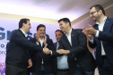 O governador Carlos Massa Ratinho Junior, acompanhado do prefeito Marcelo Rangel, do vice-governador Darci Piana e de diversas autoridades, assinou o decreto que transfere temporariamente a sede do governo estadual para o município. A iniciativa coincide com a Feira Paraná, que acontece de 18 a 27 de outubro.Foto:Jaelson Lucas / AEN