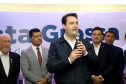 O governador Carlos Massa Ratinho Junior, acompanhado do prefeito Marcelo Rangel, do vice-governador Darci Piana e de diversas autoridades, assinou o decreto que transfere temporariamente a sede do governo estadual para o município. A iniciativa coincide com a Feira Paraná, que acontece de 18 a 27 de outubro.Foto:Jaelson Lucas / AEN