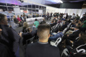 O governador concede coletiva à imprensa.Ponta Grossa, 23-10-19.Foto: Arnaldo Alves / AEN.