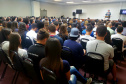 A Portos do Paraná enviou nesta quarta-feira (23) 43 funcionários para participar do 3° Seminário de Cabotagem e Intermodalidade - Logística e Infraestrutura, organizado pelo Instituto de Diplomacia Empresarial e Marketing de Cidades (Idem). São 250 pessoas no evento que acontece durante todo o dia em Paranaguá.Foto: Pierpaolo Nota/ Portos do Paraná 