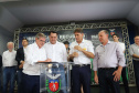 Nesta quinta-feira (24), dentro das atividades da transferência da sede do Governo do Estado para Ponta Grossa, o governador Carlos Massa Ratinho Junior anunciou as primeiras cidades que receberão condomínios para idosos.Foto: Arnaldo Alves / AEN.