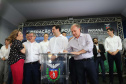 Nesta quinta-feira (24), dentro das atividades da transferência da sede do Governo do Estado para Ponta Grossa, o governador Carlos Massa Ratinho Junior anunciou as primeiras cidades que receberão condomínios para idosos.Foto: Arnaldo Alves / AEN.