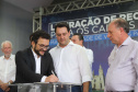 Nesta quinta-feira (24), dentro das atividades da transferência da sede do Governo do Estado para Ponta Grossa, o governador Carlos Massa Ratinho Junior anunciou as primeiras cidades que receberão condomínios para idosos