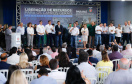 Ponta Grossa e outros 12 municípios dos Campos Gerais vão investir R$ 19,9 milhões em pavimentação de ruas, compra de equipamentos de videomonitoramento, máquinas, ambulância e ônibus escolares, além de ações na área da saúde. Os recursos são do Governo do Estado. As licitações e homologações das obras e aquisições foram autorizadas pelo governador Carlos Massa Ratinho Junior nesta quinta-feira (24) em Ponta Grossa.