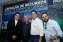 Ponta Grossa e outros 12 municípios dos Campos Gerais vão investir R$ 19,9 milhões em pavimentação de ruas, compra de equipamentos de videomonitoramento, máquinas, ambulância e ônibus escolares, além de ações na área da saúde. Os recursos são do Governo do Estado. As licitações e homologações das obras e aquisições foram autorizadas pelo governador Carlos Massa Ratinho Junior nesta quinta-feira (24) em Ponta Grossa.