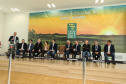 O governador Carlos Massa Ratinho Junior e a presidente do IBGE (Instituto Brasileiro de Geografia e Estatística), Susana Cordeiro Guerra, divulgam nesta sexta-feira (25), no Palácio Iguaçu, os números do Censo Agropecuário 2017.  Na foto,  diretor de Crédito e Estudos Econômicos do Ministério da Agricultura, Pecuária e Abastecimento , Wilson Vaz de Araújo. Curitiba, 25/10/2019 - Foto: Geraldo Bubniak/AEN