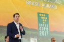 O governador Carlos Massa Ratinho Junior e a presidente do IBGE (Instituto Brasileiro de Geografia e Estatística), Susana Cordeiro Guerra, divulgam nesta sexta-feira (25), no Palácio Iguaçu, os números do Censo Agropecuário 2017.  Curitiba, 25/10/2019 - Foto: Geraldo Bubniak/AEN
