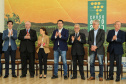 O governador Carlos Massa Ratinho Junior e a presidente do IBGE (Instituto Brasileiro de Geografia e Estatística), Susana Cordeiro Guerra, divulgam nesta sexta-feira (25), no Palácio Iguaçu, os números do Censo Agropecuário 2017.  Curitiba, 25/10/2019 - Foto: Geraldo Bubniak/AEN