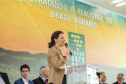 O governador Carlos Massa Ratinho Junior e a presidente do IBGE (Instituto Brasileiro de Geografia e Estatística), Susana Cordeiro Guerra, divulgam nesta sexta-feira (25), no Palácio Iguaçu, os números do Censo Agropecuário 2017.  Curitiba, 25/10/2019 - Foto: Geraldo Bubniak/AEN