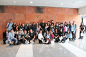 Cerca de 2 mil estudantes de colégios estaduais de Curitiba participaram, nesta sexta-feira (25), de um aulão preparatório para o Exame Nacional do Ensino Médio (Enem), que será aplicado nos dias 3 e 10 de novembro a estudantes de todo o Brasil. Foto: Divulgação/SEED