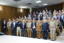 A entrega de medalhas de Mérito Rodoviário e homenagens aos policiais militares marcaram o evento de comemoração pelos 55 anos de criação do Batalhão de Polícia Rodoviária (BPRv) nesta sexta-feira (25), no auditório do Departamento de Estradas e Rodagem, em Curitiba.