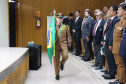 A entrega de medalhas de Mérito Rodoviário e homenagens aos policiais militares marcaram o evento de comemoração pelos 55 anos de criação do Batalhão de Polícia Rodoviária (BPRv) nesta sexta-feira (25), no auditório do Departamento de Estradas e Rodagem, em Curitiba.