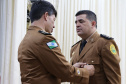 A entrega de medalhas de Mérito Rodoviário e homenagens aos policiais militares marcaram o evento de comemoração pelos 55 anos de criação do Batalhão de Polícia Rodoviária (BPRv) nesta sexta-feira (25), no auditório do Departamento de Estradas e Rodagem, em Curitiba.