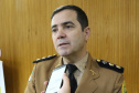 Curitiba, 25 de Outubro de 2019.  55º Aniversario do BPRV. Foto: entrevista Ten Cel Vianei Comandante do BPRV.