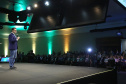 Governador Carlos Massa Ratinho Junior participa em Foz do Iguaçu, do Congresso Empresárial Paranaense. Foz do Iguaçu,25/10/2019 Foto:Jaelson Lucas / AEN