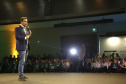 Governador Carlos Massa Ratinho Junior participa em Foz do Iguaçu, do Congresso Empresárial Paranaense. Foz do Iguaçu,25/10/2019 Foto:Jaelson Lucas / AEN