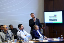 Governador Carlos Massa Ratinho Junior participa da reunião de secretários. Curitiba,29/10/2019 Foto:Jaelson Lucas / AEN