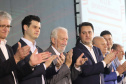 O governador Carlos Massa Ratinho Junior e o presidente da Copel, Daniel Slaviero, lançam nesta terça-feira (29) o Programa Paraná Trifásico, em Curitiba
