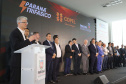 O governador Carlos Massa Ratinho Junior e o presidente da Copel, Daniel Slaviero, lançam nesta terça-feira (29) o Programa Paraná Trifásico, em Curitiba