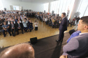 O governador Carlos Massa Ratinho Junior e o presidente da Copel, Daniel Slaviero, lançam nesta terça-feira (29) o Programa Paraná Trifásico, em Curitiba