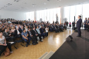 O governador Carlos Massa Ratinho Junior e o presidente da Copel, Daniel Slaviero, lançam nesta terça-feira (29) o Programa Paraná Trifásico, em Curitiba
