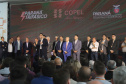 O governador Carlos Massa Ratinho Junior e o presidente da Copel, Daniel Slaviero, lançam nesta terça-feira (29) o Programa Paraná Trifásico, em Curitiba