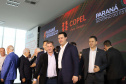 O governador Carlos Massa Ratinho Junior e o presidente da Copel, Daniel Slaviero, lançam nesta terça-feira (29) o Programa Paraná Trifásico, em Curitiba