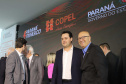 O governador Carlos Massa Ratinho Junior e o presidente da Copel, Daniel Slaviero, lançam nesta terça-feira (29) o Programa Paraná Trifásico, em Curitiba