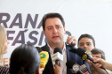 O governador Carlos Massa Ratinho Junior e o presidente da Copel, Daniel Slaviero, lançam nesta terça-feira (29) o Programa Paraná Trifásico, em Curitiba