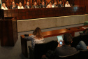Deputados, representantes de instituições da área da odontologia, cirurgiões dentistas e população em geral participaram nesta terça-feira (29), na Assembleia Legislativa do Paraná, da audiência pública sobre Saúde Bucal: promoção, conscientização e prevenção no Paraná