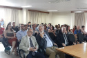 O Serviço Geológico do Brasil completou nesta terça-feira (29) 50 anos de atividades que foram comemorados no Paraná, em solenidade conjunta entre o Núcleo de Apoio Técnico de Curitiba e o Instituto de Terras, Cartografia e Geologia (ITCG). O Instituto apresentou os resultados do Mapeamento Geológico do Grupo Serra Geral no Paraná. Foto: Divulgação/SEDEST