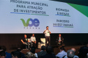 Eduardo Bekin, da Paraná Invest participa nesta quinta-feira (31),  do encontro de capacitação Governo 5.0 no Hotel Rafain Palace & Convention, em Foz do Iguaçu. Foz do Iguaçu, 31/10/2019 -  Foto: Geraldo Bubniak/AEN