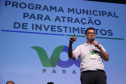Eduardo Bekin, da Paraná Invest participa nesta quinta-feira (31),  do encontro de capacitação Governo 5.0 no Hotel Rafain Palace & Convention, em Foz do Iguaçu. Foz do Iguaçu, 31/10/2019 -  Foto: José Fernando Ogura/AEN