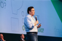 O controlador-geral do Estado, Raul Siqueira, reforçou nesta quinta-feira (31) o compromisso da atual administração estadual com a ética e a integridade, em sua palestra no evento Governo 5.0, em Foz do Iguaçu. Ele apresentou as ações da Controladoria-Geral do Estado no combate à corrupção, que envolvem as coordenadorias da CGE.-  Foto: Geraldo Bubniak/AEN