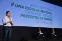 O controlador-geral do Estado, Raul Siqueira, reforçou nesta quinta-feira (31) o compromisso da atual administração estadual com a ética e a integridade, em sua palestra no evento Governo 5.0, em Foz do Iguaçu. Ele apresentou as ações da Controladoria-Geral do Estado no combate à corrupção, que envolvem as coordenadorias da CGE. Foto: José Fernando Ogura/AEN