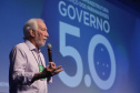 O vice-governador Darci Piana participa nesta sexta-feira (01),  do encontro de capacitação Governo 5.0 no Hotel Rafain Palace & Convention, em Foz do Iguaçu. Foz do Iguaçu, 01/11/2019 -  Foto: José Fernando Ogura/AEN