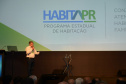 Gestores públicos de todo o Paraná puderam conhecer nesta sexta-feira (1) os principais programas habitacionais desenvolvidos pelo Governo do Estado. As ações, que visam a inclusão social e o desenvolvimento econômico dos municípios foram apresentadas pelo presidente da Cohapar, Jorge Lange, durante o evento Governo 5.0, de inovação da gestão pública, em Foz do Iguaçu.

Fotos: Guilherme Santo / Cohapar 