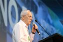O secretário da Administração e Previdência - Reinhold Stephanes, participa nesta sexta-feira (01),  do encontro de capacitação Governo 5.0 no Hotel Rafain Palace & Convention, em Foz do Iguaçu. Foz do Iguaçu, 01/11/2019 -  Foto: Geraldo Bubniak/AEN