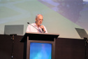 O secretário da Administração e Previdência - Reinhold Stephanes, participa nesta sexta-feira (01),  do encontro de capacitação Governo 5.0 no Hotel Rafain Palace & Convention, em Foz do Iguaçu. Foz do Iguaçu, 01/11/2019 -  Foto: Geraldo Bubniak/AEN