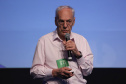 O secretário da Administração e Previdência - Reinhold Stephanes, participa nesta sexta-feira (01), do encontro de capacitação Governo 5.0 no Hotel Rafain Palace & Convention, em Foz do Iguaçu. Foz do Iguaçu, 01/11/2019 - Foto: José Fernando Ogura/AEN
