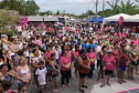 Paraná Rosa chega ao fim com a mobilização de mais de 40 mil pessoas. Foto: Valdelino Pontes